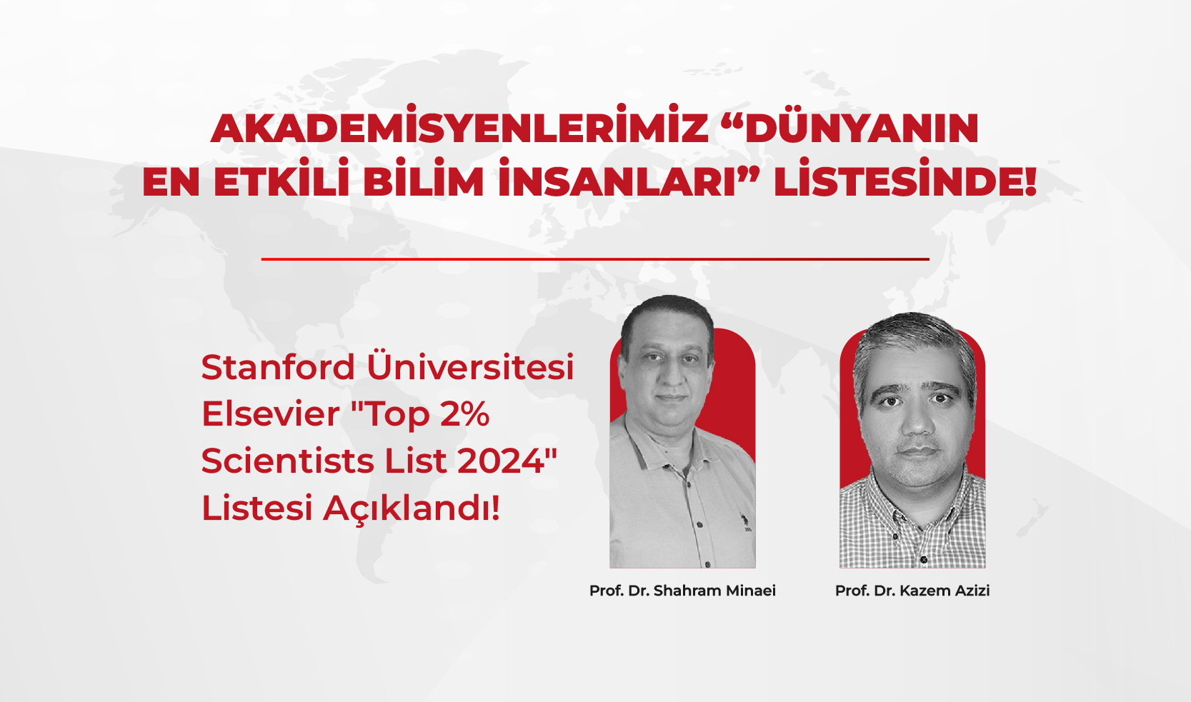 Doğuşlu akademisyenler “Dünyanın En Etkili Bilim İnsanları” listesinde