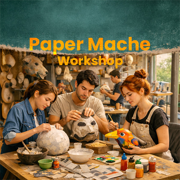 Paper Mache Workshop-Tablet